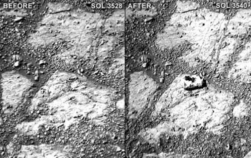 Những hình ảnh kỳ bí trên sao Hỏa