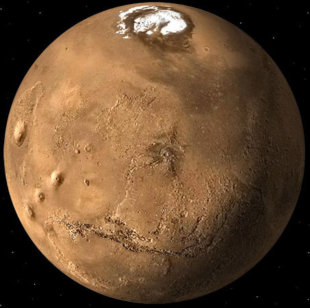 Nước đóng băng ngay dưới bề mặt sao Hỏa