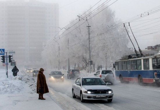 Nước Nga trải qua ngày giá rét nhất trong mùa đông
