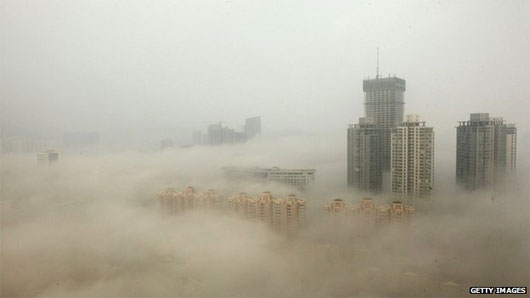 Ô nhiễm không khí tại châu Á gây nên những cơn bão khủng khiếp