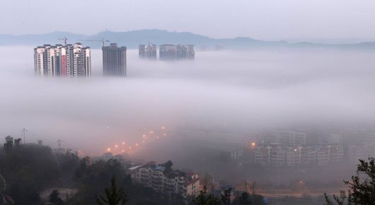 Ô nhiễm ở Trung Quốc ở mức báo động