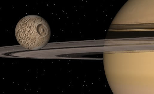 Phát hiện có hồ nước nóng trên Mặt Trăng Sao Thổ