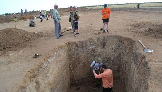 Phát hiện cổ mộ chất đầy báu vật ở miền nam nước Nga