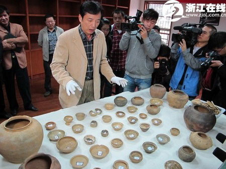 Phát hiện hơn 700 di vật khảo cổ ở Trung Quốc