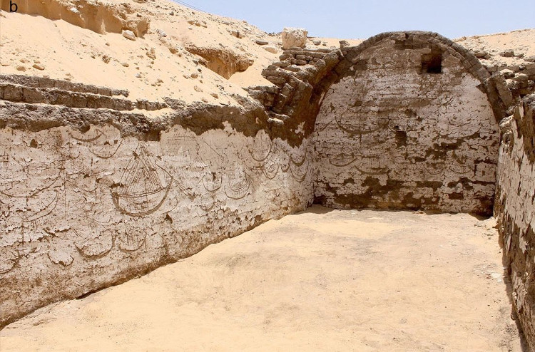 Phát hiện kí tự bí ẩn 3.800 tuổi gần mộ hoàng đế Ai Cập