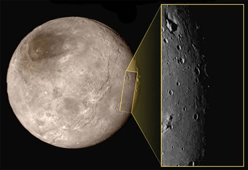 Phát hiện mới về mặt trăng Charon của sao Diêm Vương