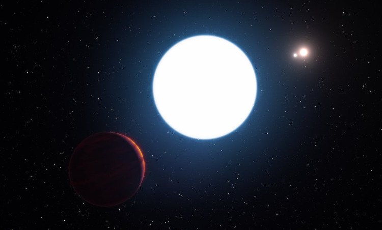 Phát hiện một hành tinh kỳ lạ quay quanh 3 ngôi sao