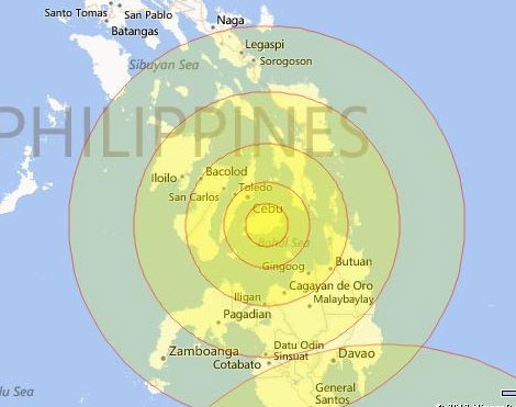 Philippines: Động đất ở vùng chịu bão Haiyan