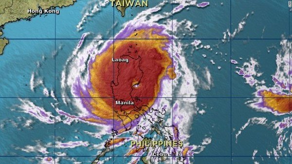 Siêu bão Koppu đổ bộ vào Philippines gây lở đất