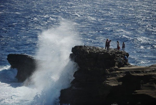 Sóng thần đã ập đến Hawaii