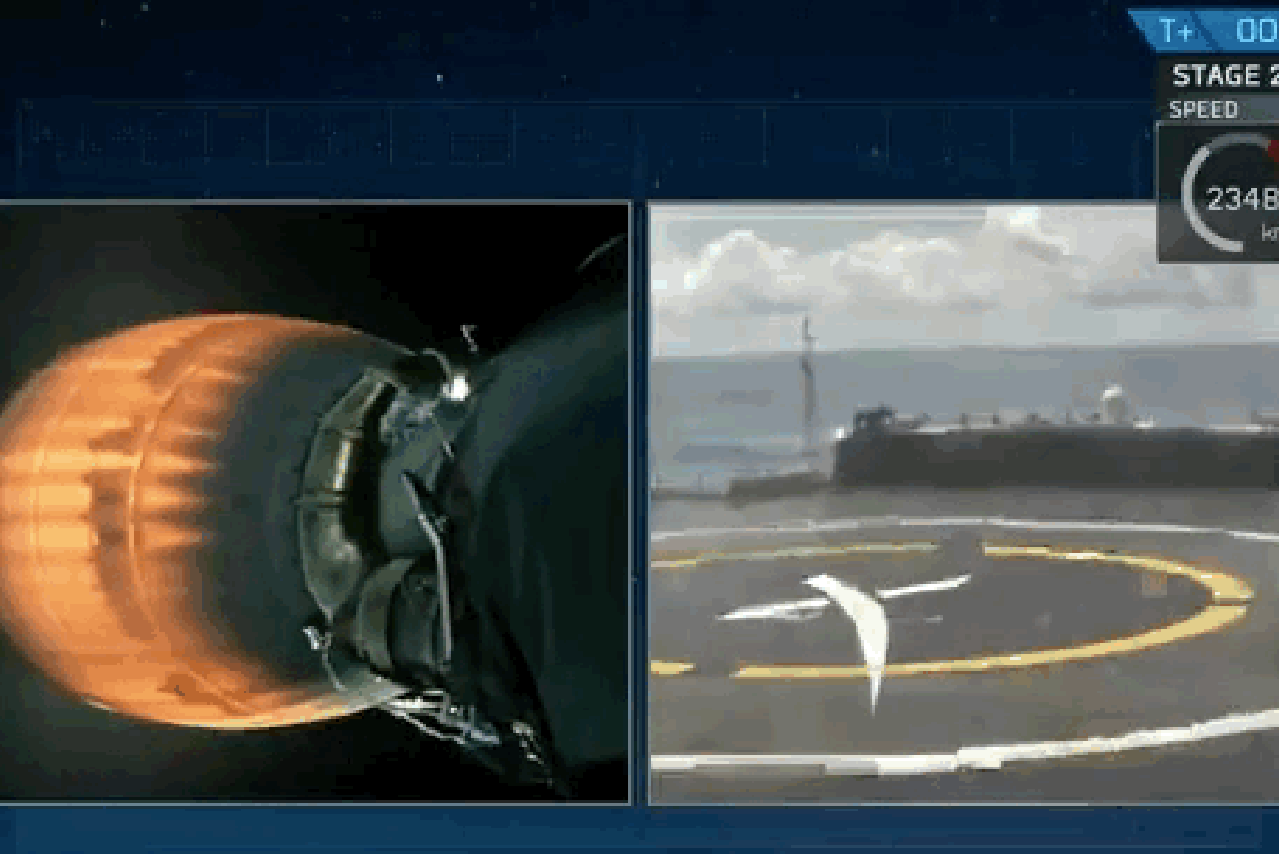 SpaceX đã thất bại: Phóng thành công nhưng không thể hạ cánh an toàn