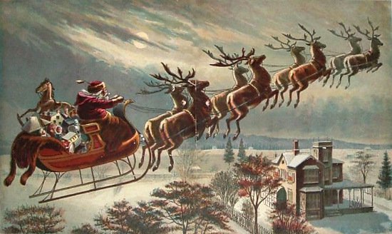 Tại sao những con tuần lộc của ông già Noel biết bay?