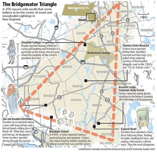 Tam giác quỷ trên cạn: Vùng đất Bridgewater bí ẩn