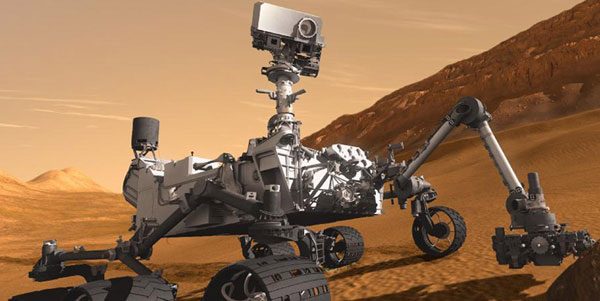 Tàu Curiosity tìm thấy phân tử hữu cơ trên sao Hỏa