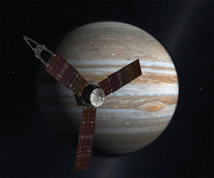 Tàu vũ trụ Juno của NASA chuẩn bị tiếp cận sao Mộc vào ngày 4/7