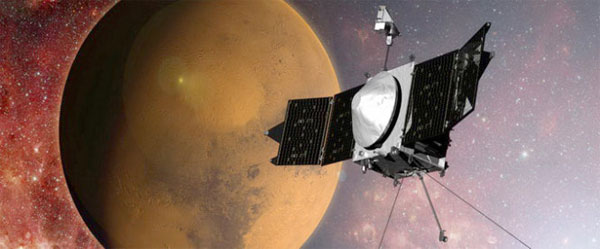 Tàu vũ trụ Maven của Nasa đã tiếp cận sao Hỏa