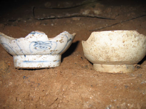Tìm thấy mộ thân cây táng trong hang ở Thái Nguyên