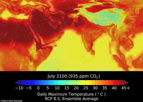 Trái đất có thể sẽ cháy xém vì nóng sau 85 năm nữa
