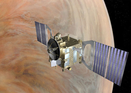 Venus Experss sắp lao vào bầu khí quyển sao Kim