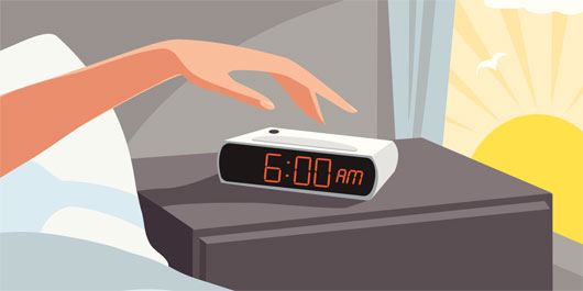 Vì sao chúng ta tỉnh dậy trước chuông báo thức?