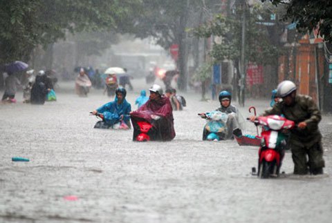 Việt Nam có thể chịu nhiều mưa lớn