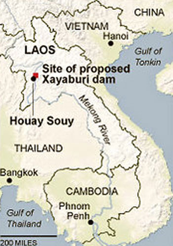 Việt Nam lo nhiễm mặn vì thủy điện Lào
