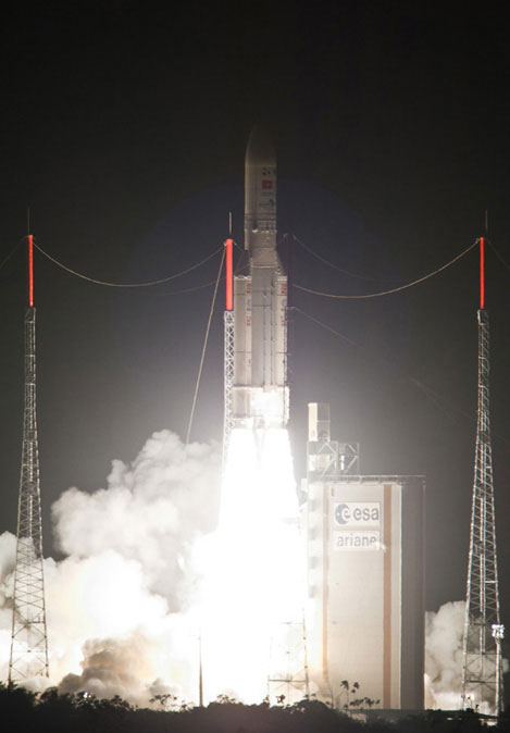 Vinasat-2 đã lên quỹ đạo