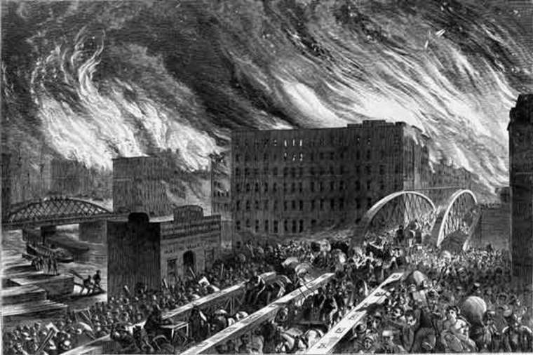 Vụ hỏa hoạn lớn nhất lịch sử ở Chicago
