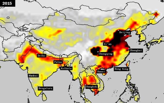 Vượt Trung Quốc, Ấn Độ trở thành quốc gia ô nhiễm nhất thế giới