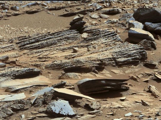 Cận cảnh bề mặt kỳ thú trên sao Hỏa trong loạt ảnh mới nhất của NASA