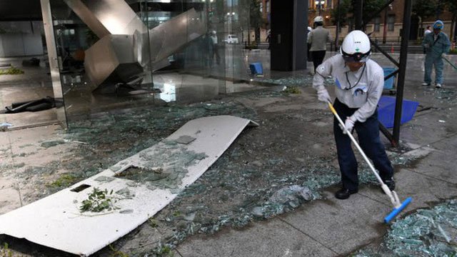 Chùm ảnh siêu bão Jebi lớn nhất trong 25 năm qua tàn phá Nhật Bản