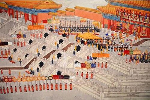 Đại hôn lễ xa hoa của hoàng đế Trung Quốc