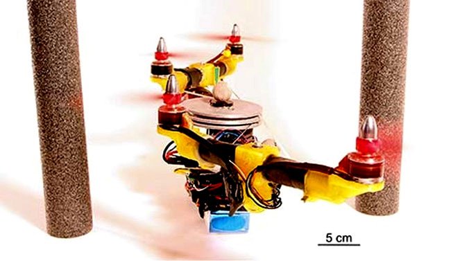 Drone tự biến hình để tránh chướng ngại vật