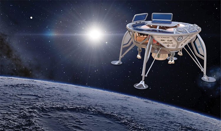 Israel hoãn kế hoạch phóng tàu đổ bộ lên Mặt trăng sang năm 2019