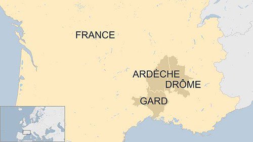 Lũ quét khiến 1.600 người sơ tán khẩn cấp ở Pháp