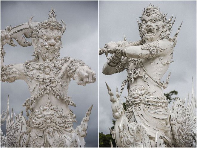 Ngôi đền Thái Lan sở hữu cây cầu địa ngục, cánh tay người chết và cổng vào thiên đường