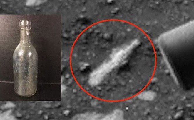 Phát hiện vỏ chai - tàn tích của nền văn minh cổ đại trên sao Hỏa?