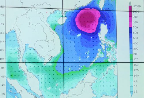 Siêu bão Mangkhut có thể ảnh hưởng trực tiếp đến Việt Nam