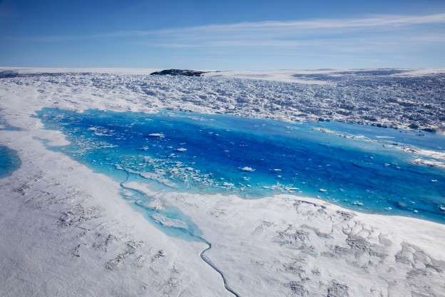 Sông băng Greenland tan vỡ, dấu hiệu rõ ràng của biến đổi khí hậu