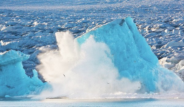 Sông băng Greenland tan vỡ, dấu hiệu rõ ràng của biến đổi khí hậu