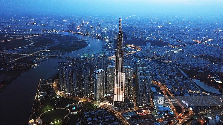 Toàn cảnh Landmark 81 - toà nhà cao nhất Việt Nam ngay trước ngày đi vào hoạt động