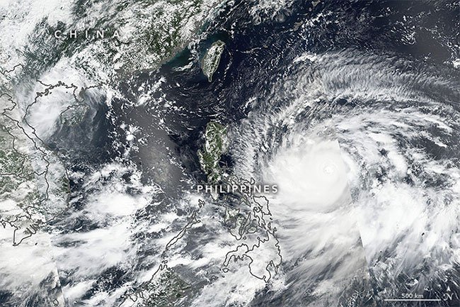 Vì sao Mangkhut thành siêu bão mạnh trên Thái Bình Dương?