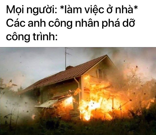 1001 viễn cảnh hài hước khi tất cả các ngành nghề phải làm việc tại nhà