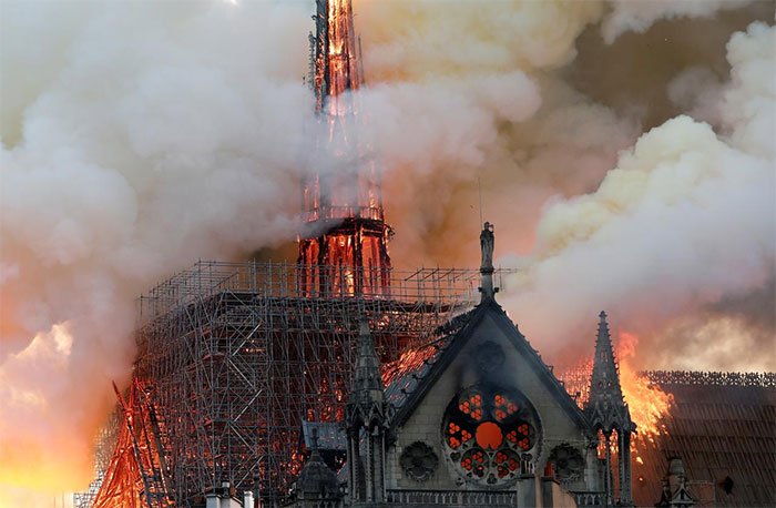 180 tấn chì của nhà thờ Đức Bà Paris sau hỏa hoạn đã bay đi đâu?