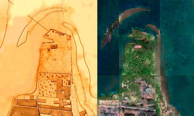 2 thầy trò sử dụng thuật toán để biến bản đồ từ thời cổ đại thành hình chụp rõ nét như bản đồ vệ tinh
