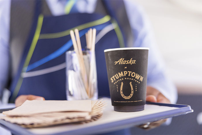 Alaska Airlines tạo ra loại cà phê vị ngon hơn khi ở trên bầu trời