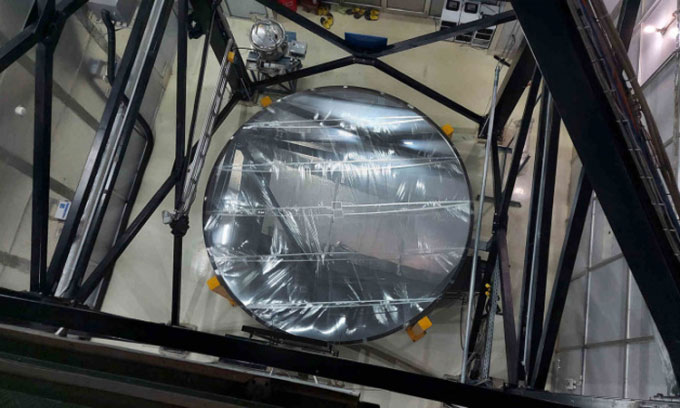 Ấn Độ lắp đặt kính thiên văn gương lỏng đầu tiên trên thế giới