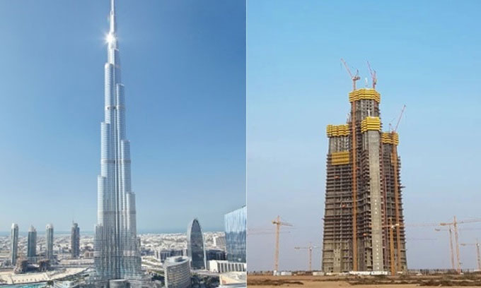 Arab Saudi tái xây dựng tòa nhà cao nhất thế giới
