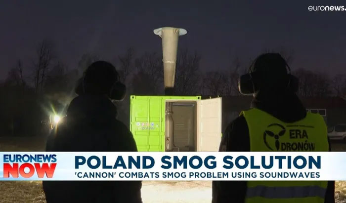 Ba Lan thử nghiệm khẩu pháo âm thanh chống khói bụi, giảm ô nhiễm
