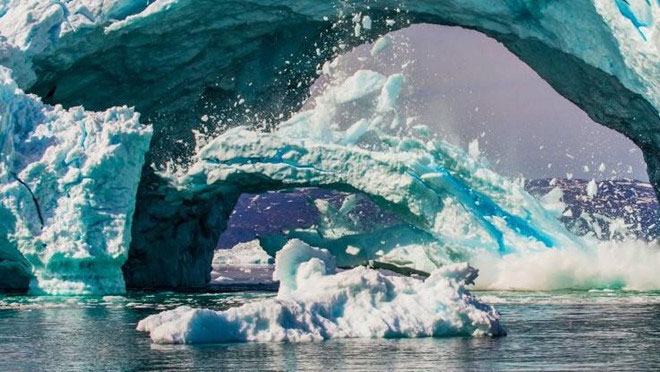 Băng Greenland tan nhanh gấp 6 lần, làm tăng mực nước biển toàn cầu